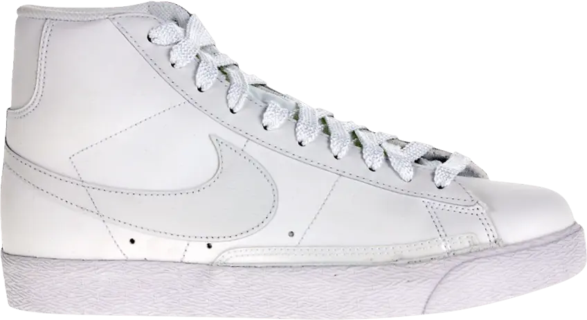  Nike Wmns Blazer High &#039;White Metallic Silver&#039;