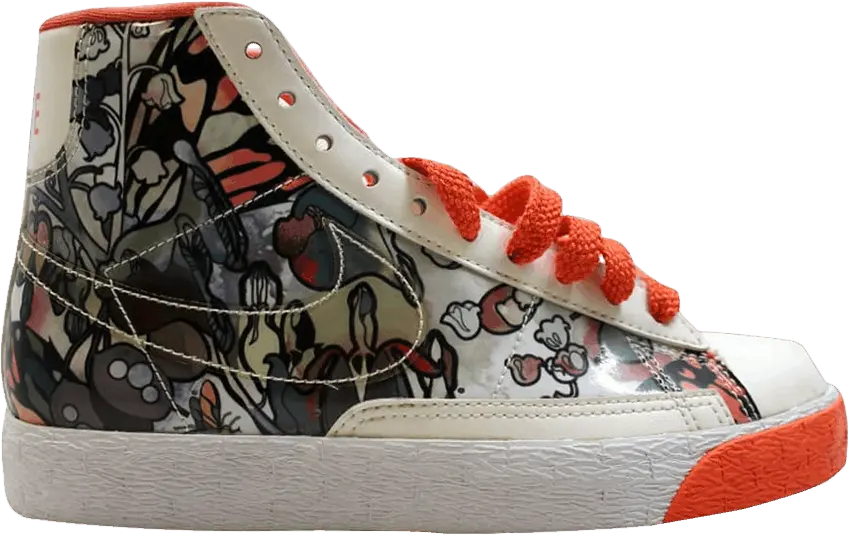  Nike Blazer High Sail/Sail-Bright Coral-White (Women&#039;s)