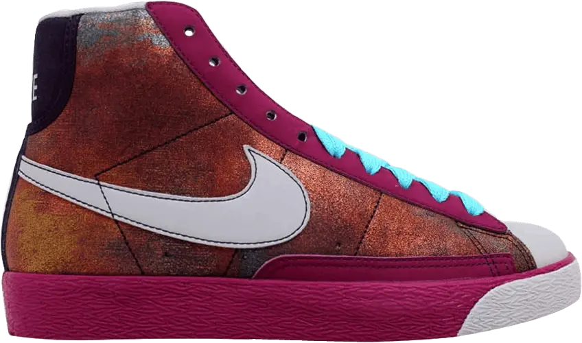  Nike Blazer High Grand Purple/Plum Garnet-Red Plum (Women&#039;s)