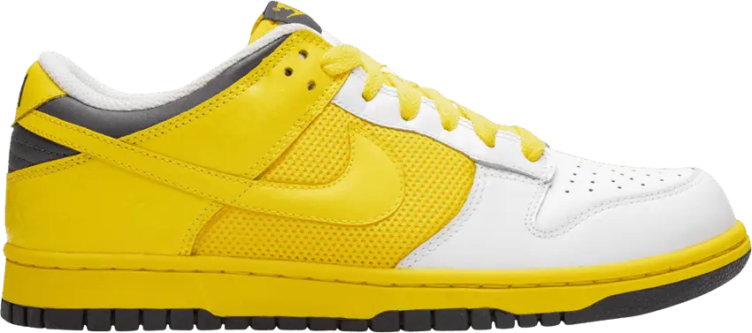  Nike Wmns Dunk Low &#039;White Trail Yellow&#039;