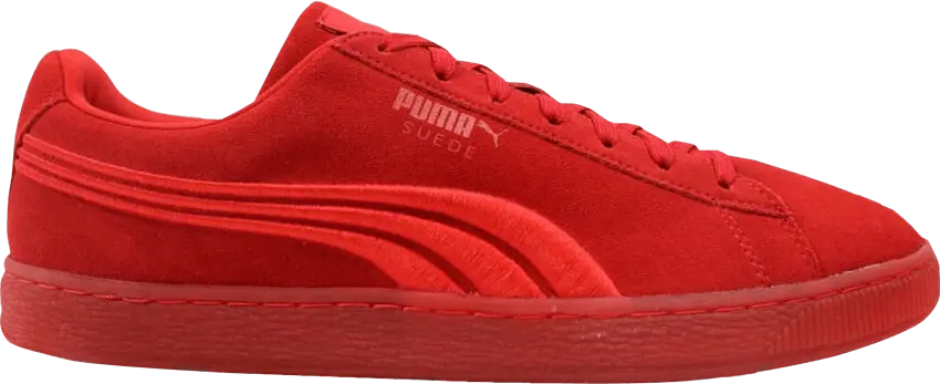  Puma Suede Classic Badge Iced High Risk Red