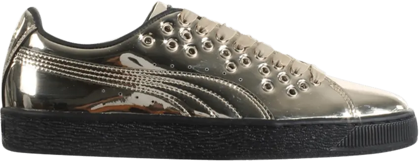  Puma Basket XL Lace Metal Gold  (Women&#039;s)