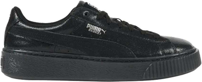  Puma Wmns Basket Platform NS &#039;Black&#039;