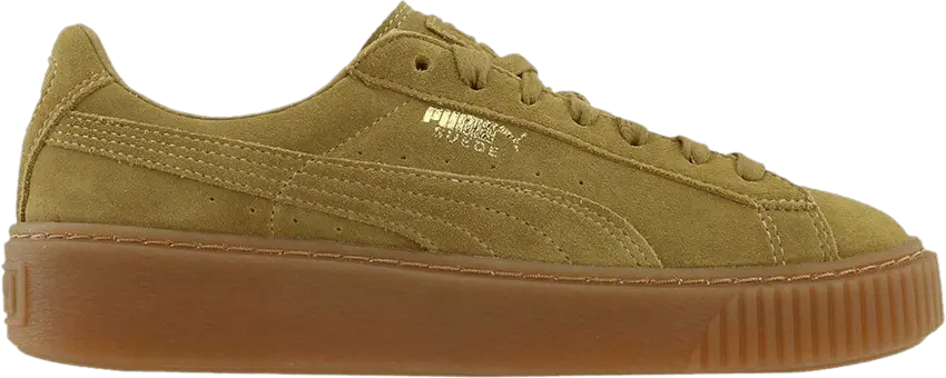  Puma Wmns Suede Platform SD &#039;Oatmeal&#039;