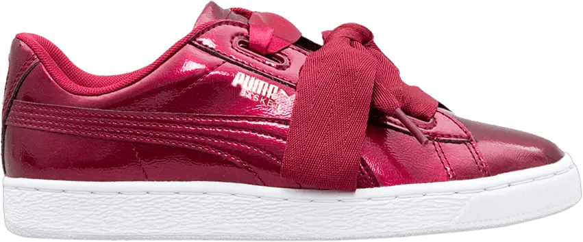  Puma Basket Heart Glam Jr &#039;Tibetan Red&#039;