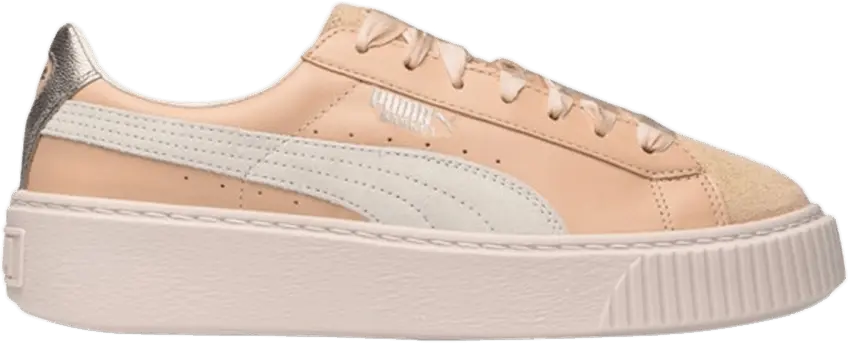  Puma Wmns Basket Platform Up &#039;Natural Vachetta&#039;