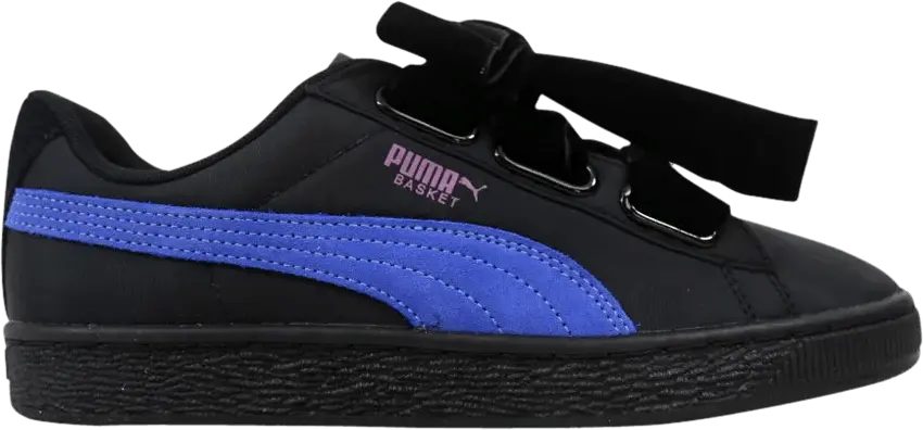  Puma Basket Heart Nylon Puma Black  (Women&#039;s)