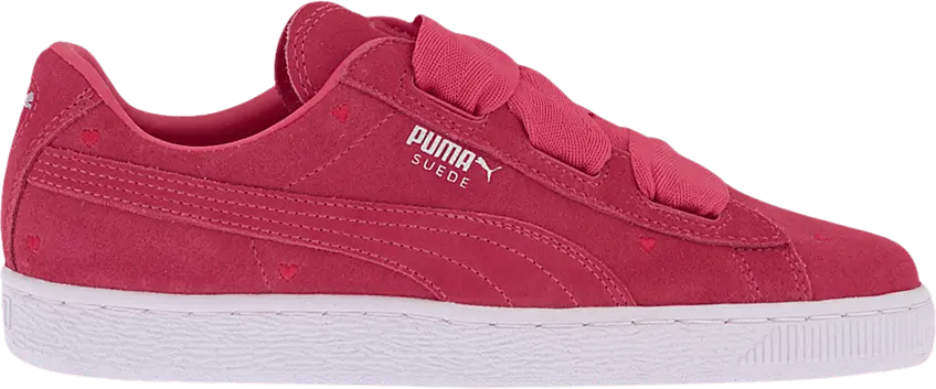  Puma Suede Heart Jr &#039;Valentine - Paradise Pink&#039;