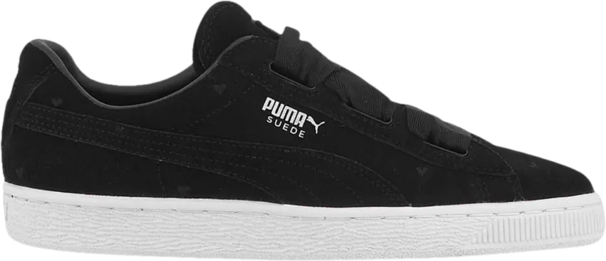  Puma Suede Heart Jr &#039;Valentine - Black&#039;