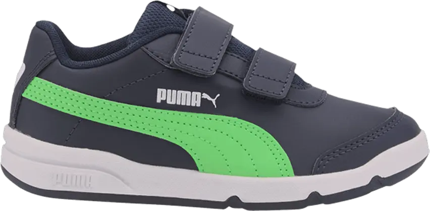  Puma Stepfleex 2 SL VE V PS &#039;Peacoat Summer Green&#039;