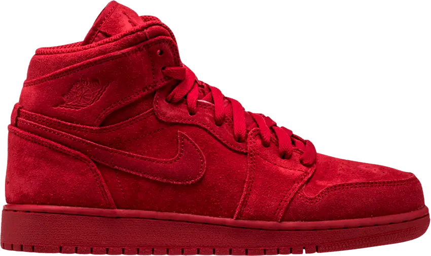  Jordan 1 Retro Red Suede (GS)