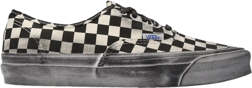  Vans OG Authentic LX &#039;Stressed - Black Checkerboard&#039;