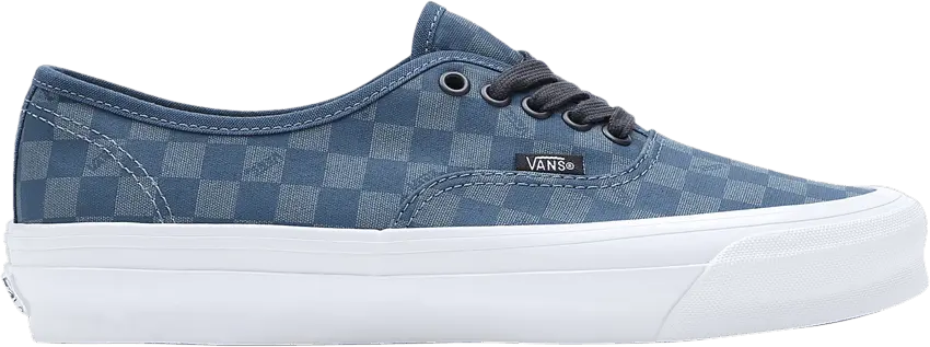  Vans OG Authentic LX &#039;Checkerboard - Navy&#039;