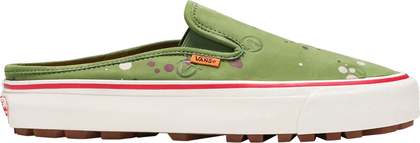  Vans OG Mule LX LQQK Studios Circle V Splatter Green