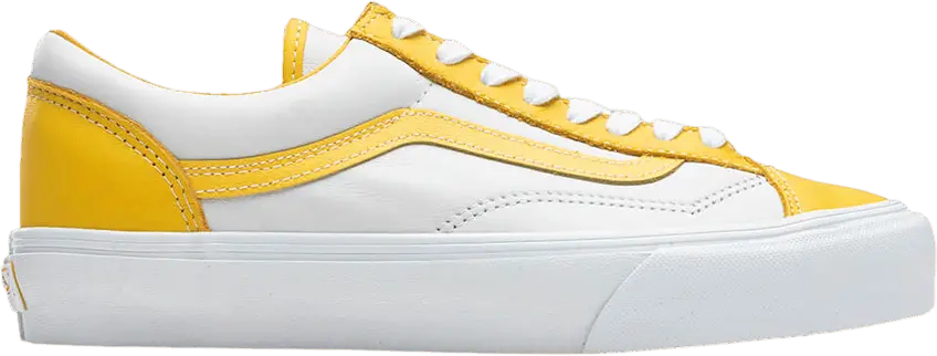  Vans Style 36 VLT LX White Freesia Yellow