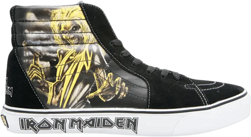  Vans Sk8-Hi &#039;Iron Maiden&#039;