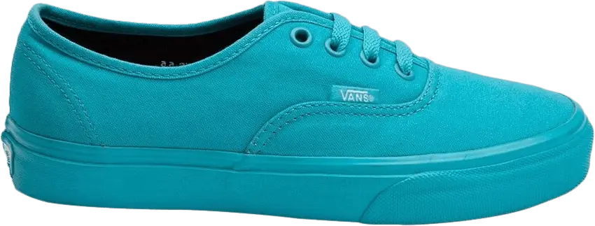  Vans Authentic &#039;Mono Turquoise&#039;