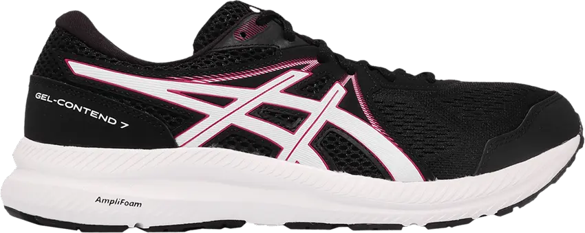 Asics Gel Contend 7 4E Wide &#039;Black Electric Red&#039;
