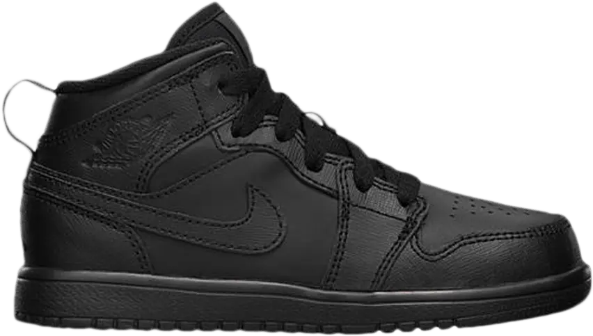  Air Jordan 1 Mid Flex PS &#039;Triple Black&#039;