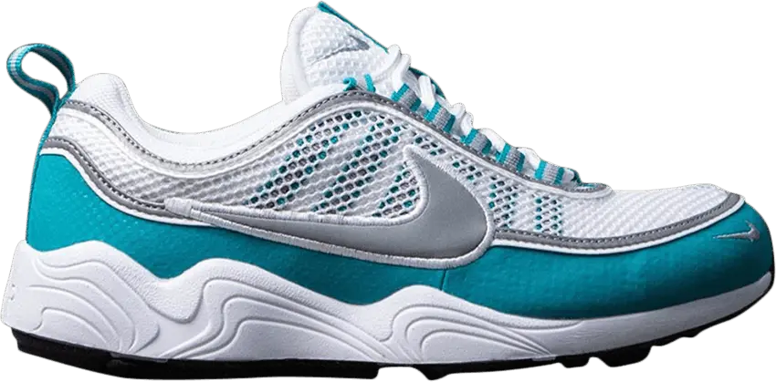  Nike Air Zoom Spiridon White Turbo Green