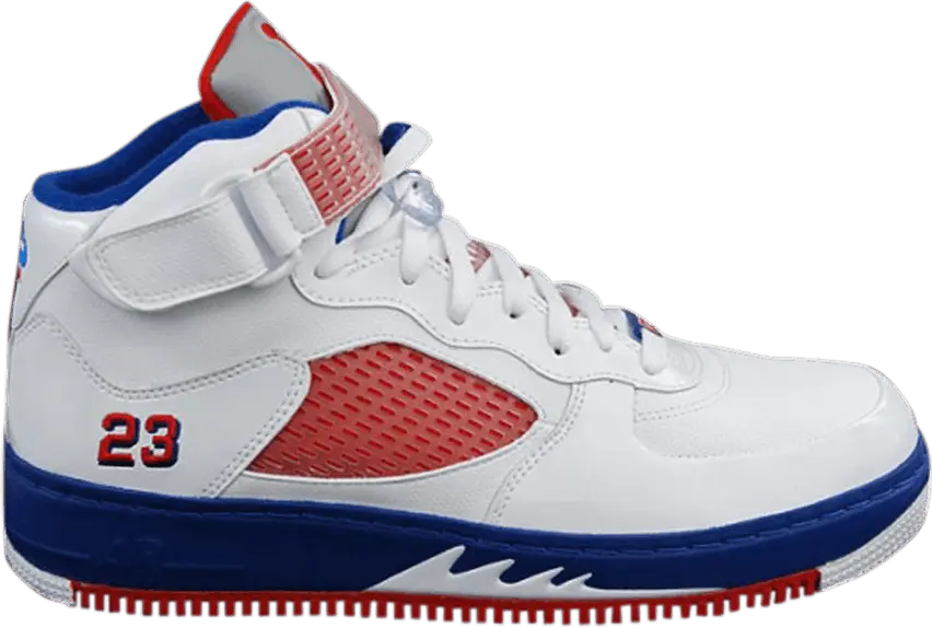  Air Jordan Force 5 GS &#039;White Varsity Red&#039;