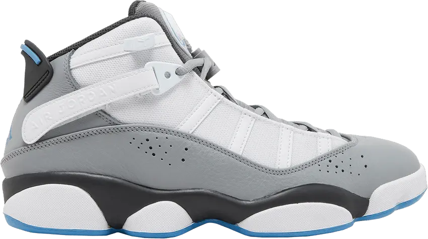  Jordan 6 Rings White Particle Grey Dutch Blue