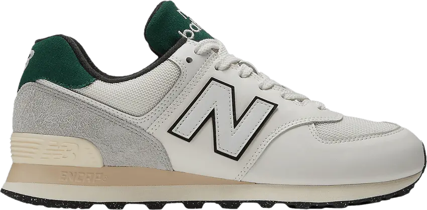  New Balance 574 White Green