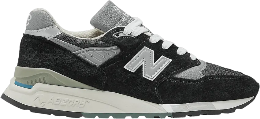  New Balance 998 Made in USA &#039;Black Silver&#039;