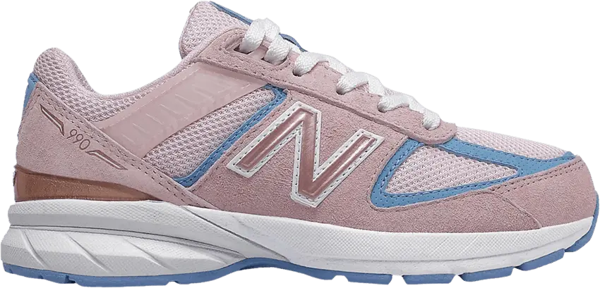  New Balance 990v5 Big Kid &#039;Cherry Blossom&#039;