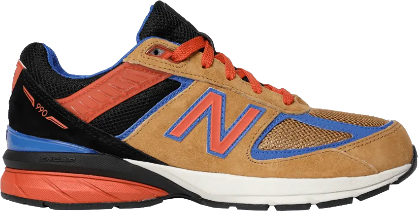  New Balance 990v5 Big Kid Extra Wide &#039;Workwear&#039;