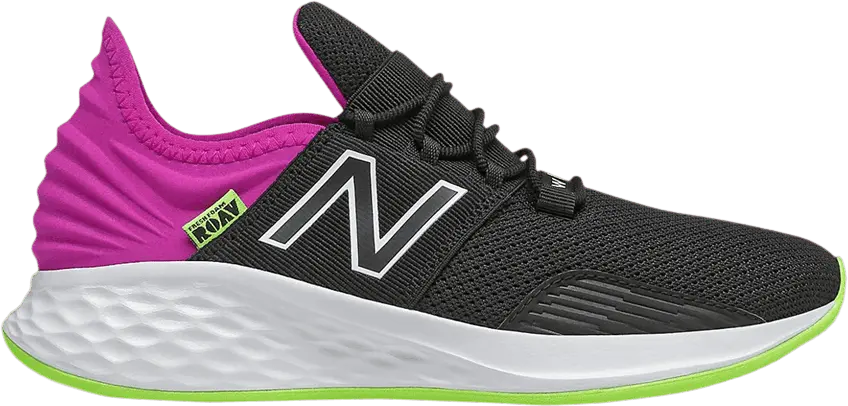  New Balance Fresh Foam Roav Big Kid &#039;Black Poisonberry&#039;