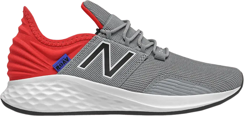 New Balance Fresh Foam Roav Big Kid &#039;Steel Velocity Red&#039;