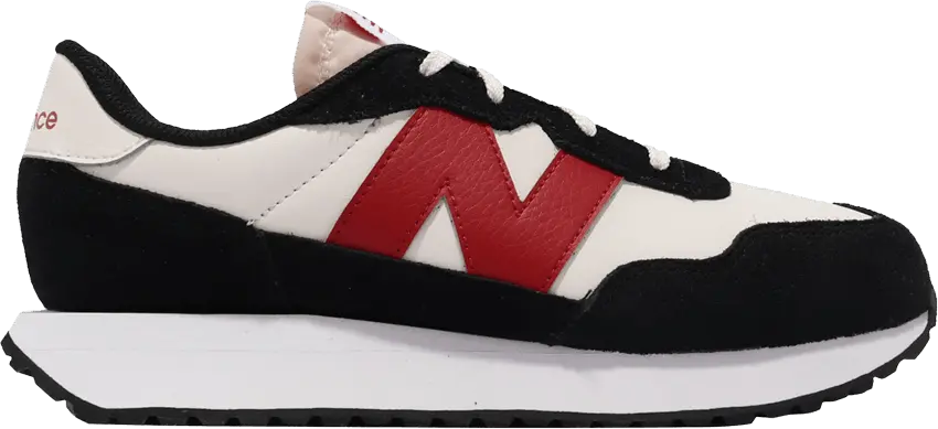  New Balance 237 Kids Wide &#039;Black Team Red&#039;