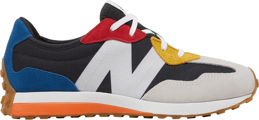  New Balance 327 Black Summer Fog Multi-Color (GS)