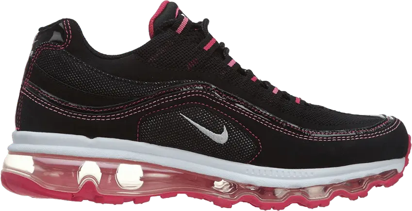  Nike Air Max 24 7 GS &#039;Black Vivid Pink&#039;