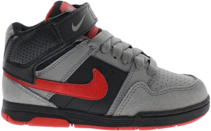 Nike Mogan Mid 2 Jr &#039;Light Charcoal Red&#039;