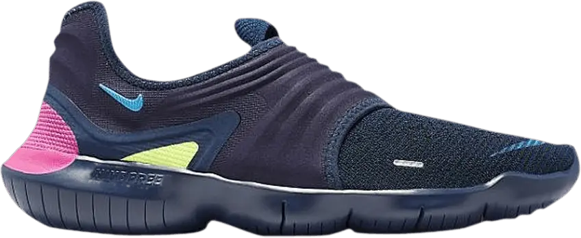  Nike Wmns Free RN Flyknit 3.0 &#039;Midnight Navy&#039;