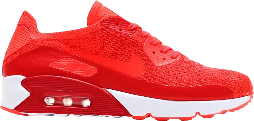  Nike Air Max 90 Ultra 2.0 Flyknit Bright Crimson