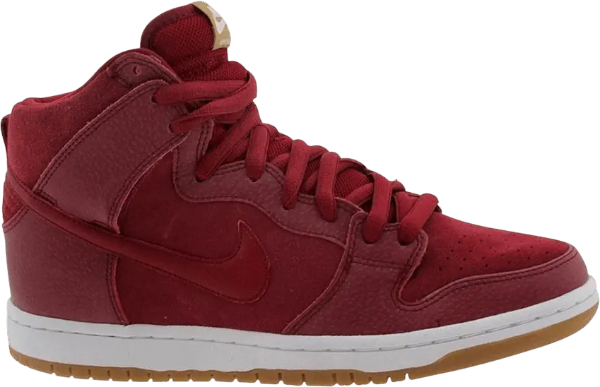  Nike SB Dunk High Team Red Filbert