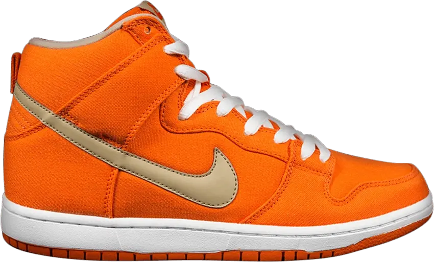  Nike SB Dunk High Urban Orange Bamboo