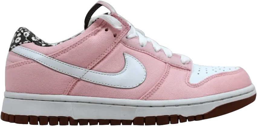  Nike Dunk Low CL Light Coral/White-Olive Khaki (W)