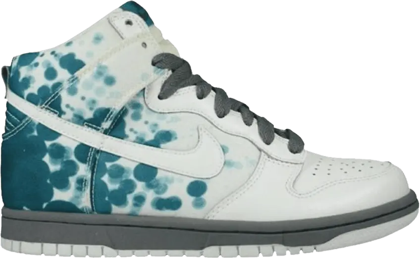  Nike Wmns Dunk High &#039;White Radiant Emerald&#039;