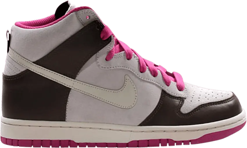  Nike Wmns Dunk High &#039;White Chocolate Pink&#039;