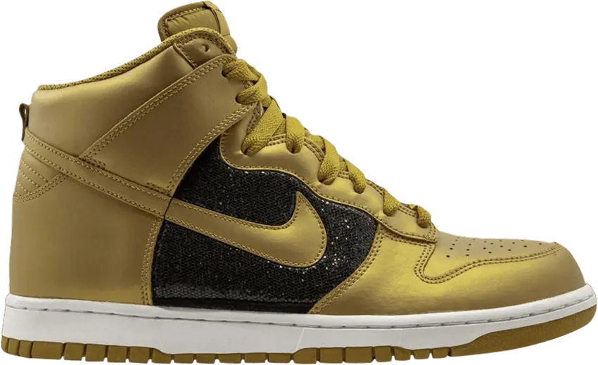  Nike Wmns Dunk High &#039;Metallic Gold&#039;