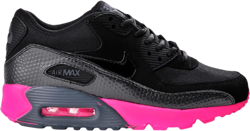  Nike Wmns Air Max 90 &#039;Black Pink Foil&#039;