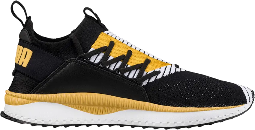 Puma Tsugi Jun &#039;Black White Yellow&#039;