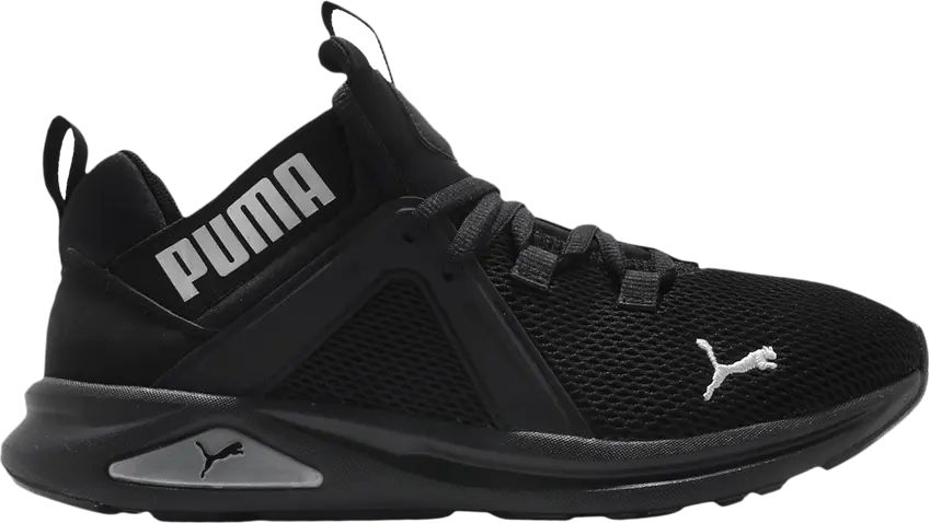  Puma Enzo 2 Weave Jr &#039;Black Silver&#039;