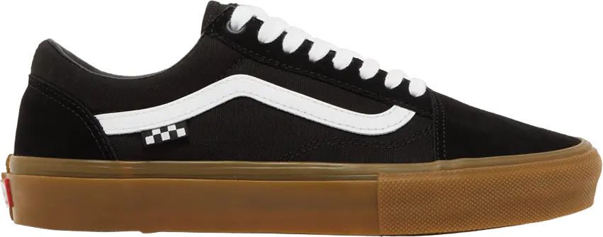  Vans Skate Old Skool Black White Gum