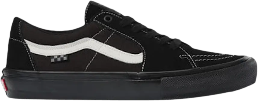  Vans Sk8-Low Black White Contrast Stitch