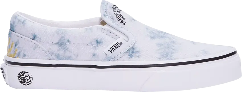  Vans Parks Project x Classic Slip-On Kids &#039;Tie Dye&#039;